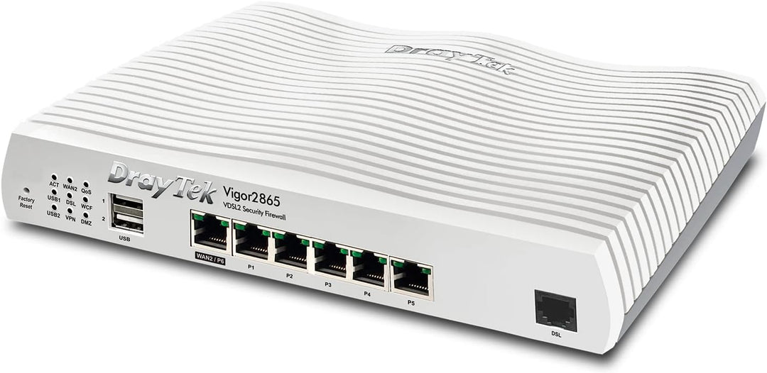 DrayTek Vigor 2865 Series- Dual-WAN VPN Firewall Router (Annex-B) Vigor 2865 (Annex-B), Vigor 2865 (