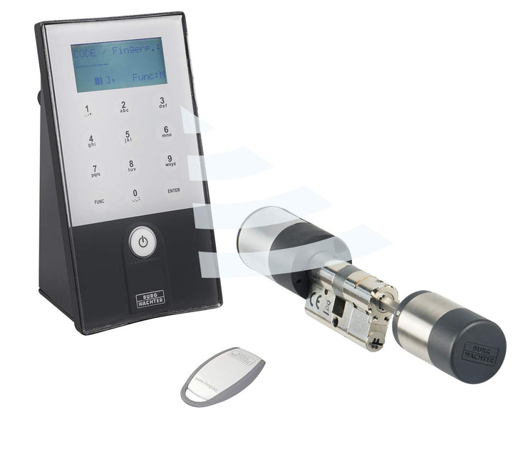 Burg-Wächter Elektronisches Türschloss ENTRYeasy 5651 PIN Set, mit Zahlencode und Passivtransponder,