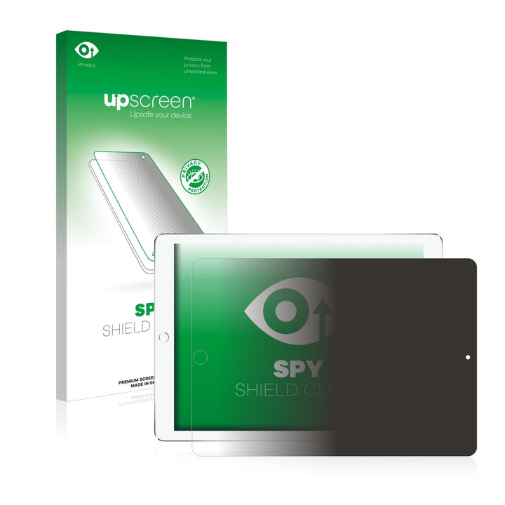 upscreen Anti-Spy Blickschutzfolie für Apple iPad Pro 10.5" 2017 (Im Querformat) Privacy Displayschu