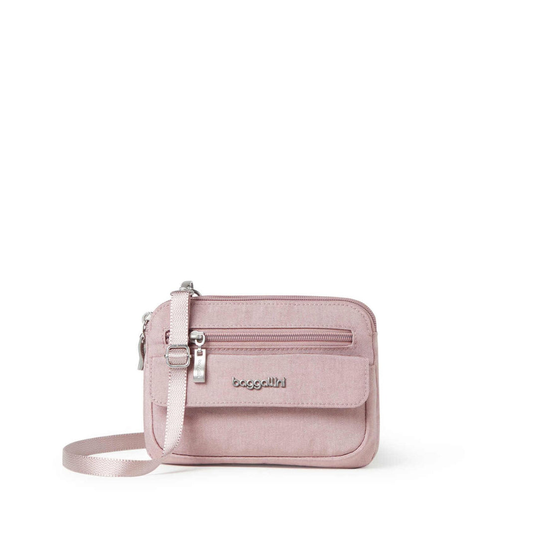 Baggallini Damen Modern Everywhere Mini, Einheitsgrösse Blush Shimmer, Blush Shimmer