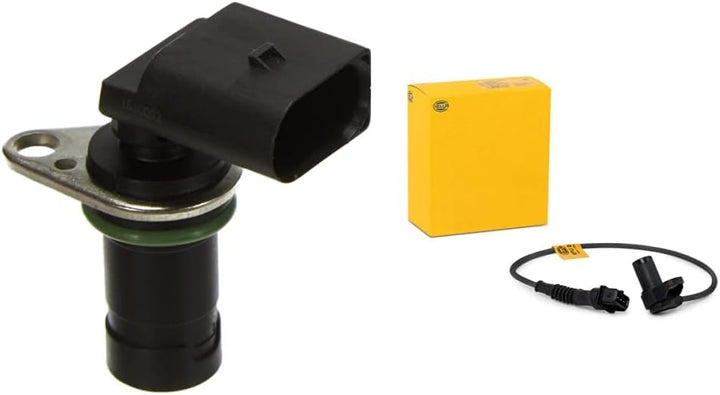 HELLA 6PU 012 680-011 Impulsgeber, Kurbelwelle - 12V - 3-polig - ohne Kabel & 6PU 009 121-641 Sensor