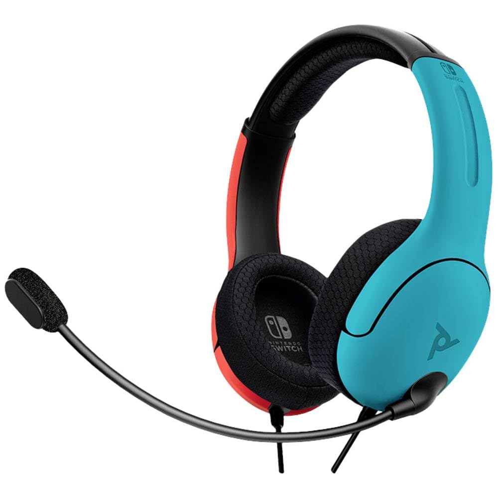 PDP Gaming LVL40 Stereo Kopfhörer mit Mic für Nintendo Switch - PC, iPad, Mac, Laptop Compatible - N