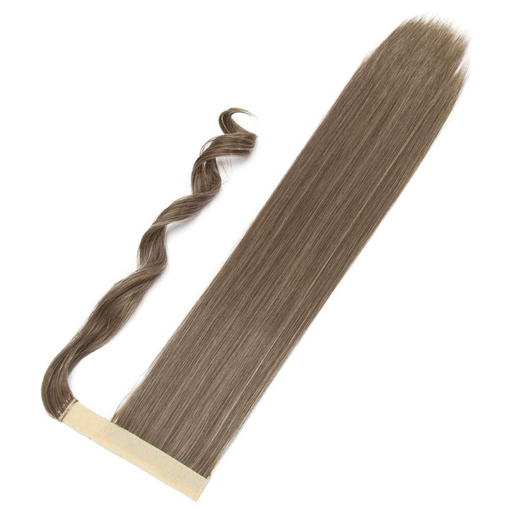 SEGO Ponytail Clip in Pferdeschwanz Extension Haarteil Haarverlängerung Zopf Hair Piece Glatt wie Ec