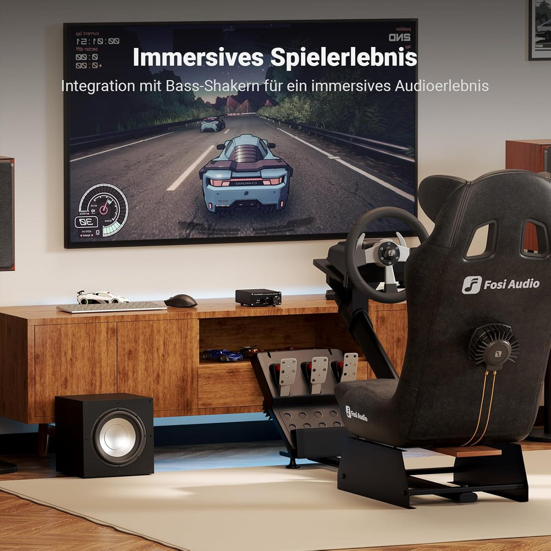 Fosi Audio TP-02 Subwoofer Verstärker 220Watt, Subwoofer Amplifier Home Sub Bass Power Verstärker, T