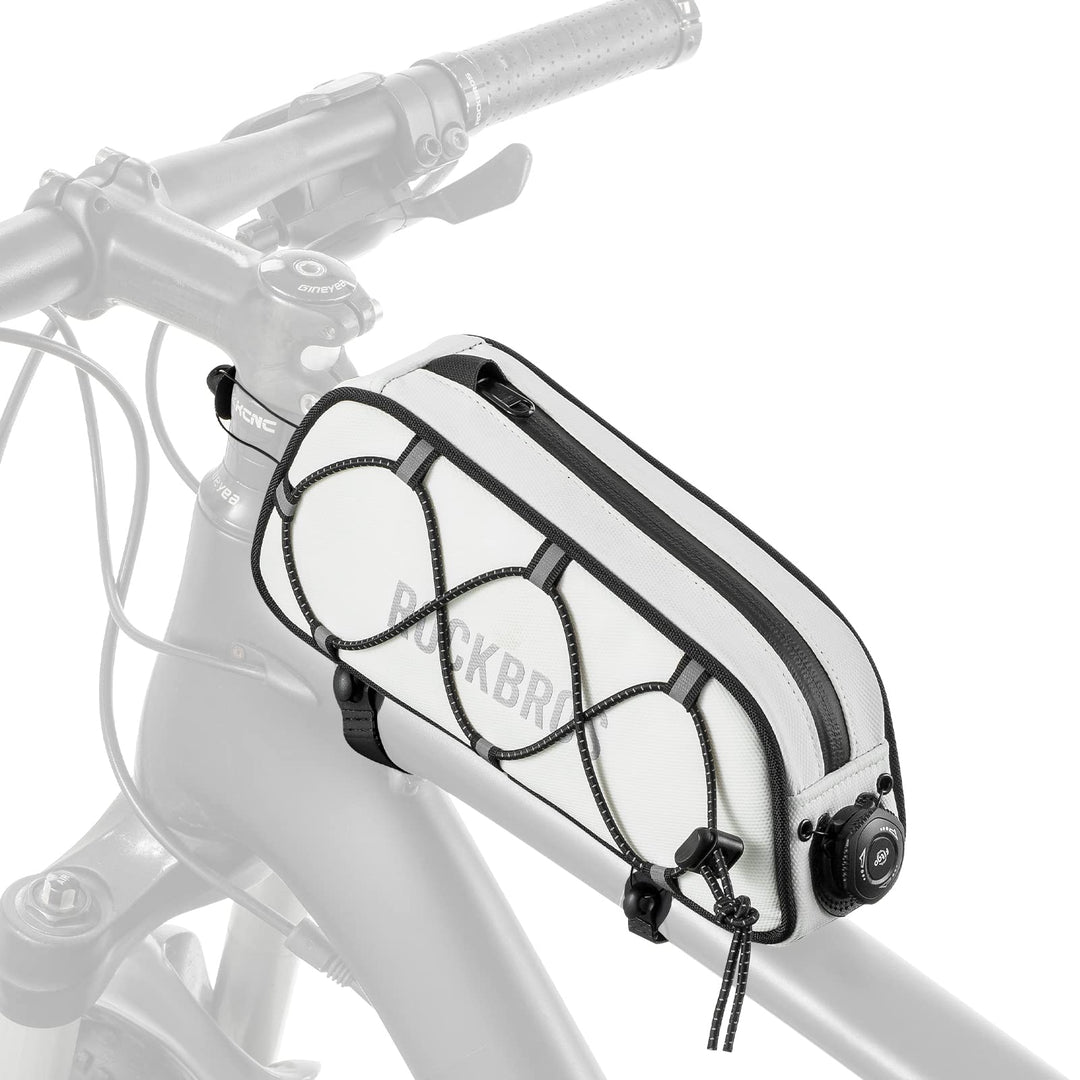 ROCKBROS Road to Sky Fahrrad Rahmentasche Wasserabweisend Oberrohrtasche 0,7L Reflektierend Fahrradt