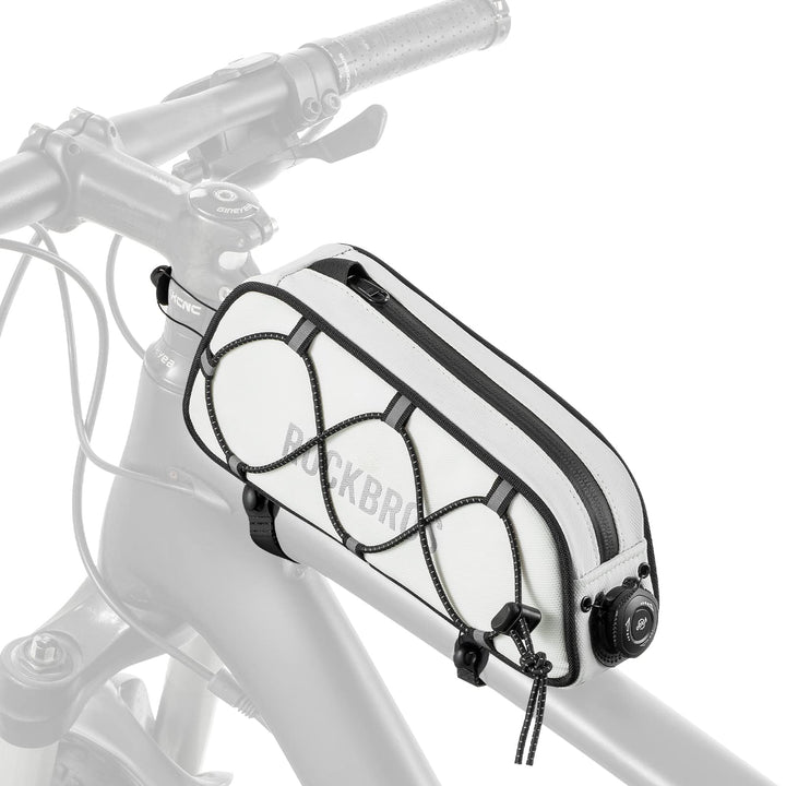 ROCKBROS Road to Sky Fahrrad Rahmentasche Wasserabweisend Oberrohrtasche 0,7L Reflektierend Fahrradt