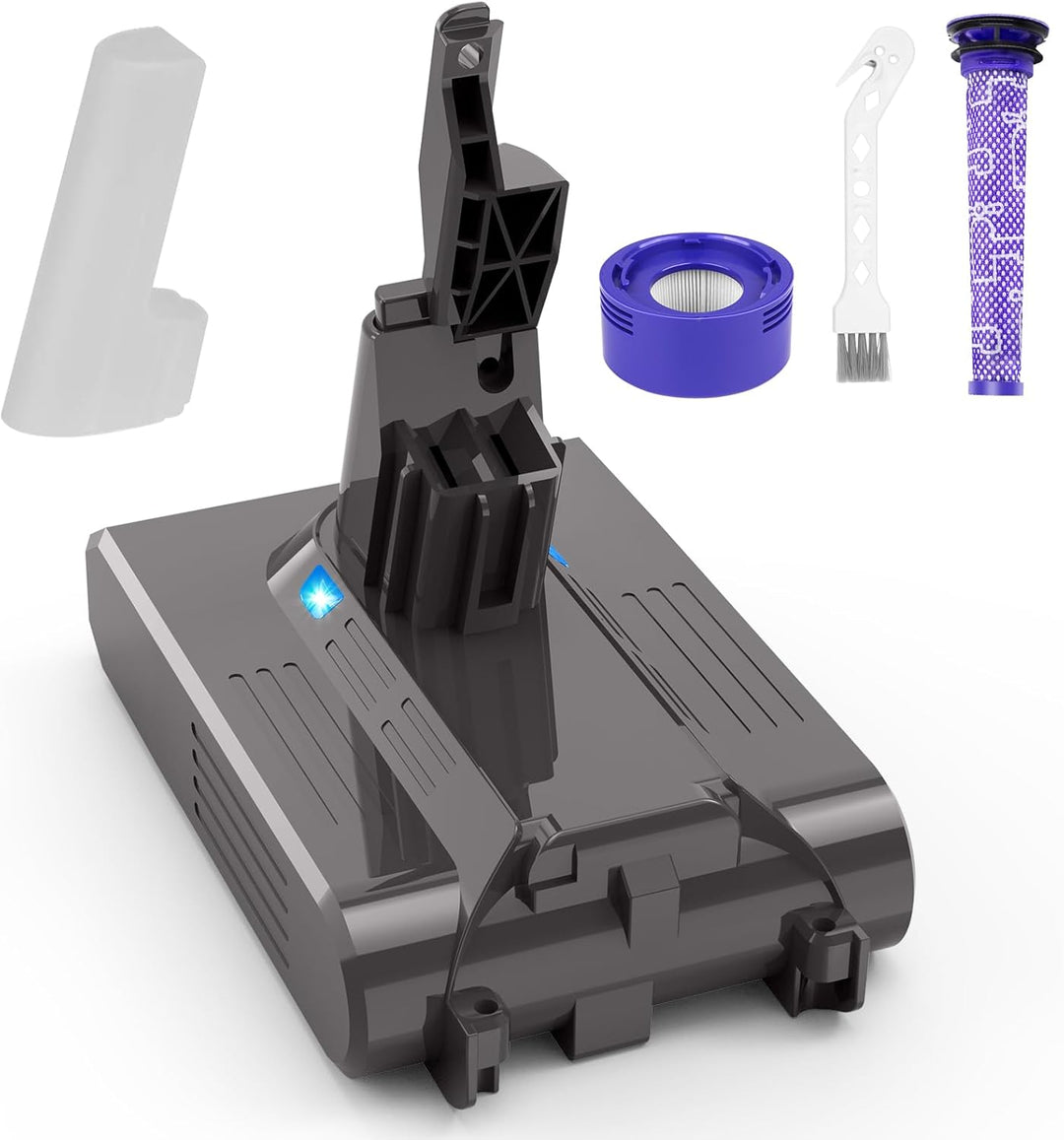 ARyee 4,6 Ah V7 Akku kompatibel mit Dyson V7 Series V7 Absolute, V7 Motorhead pro, V7 Trigger, V7 Fl