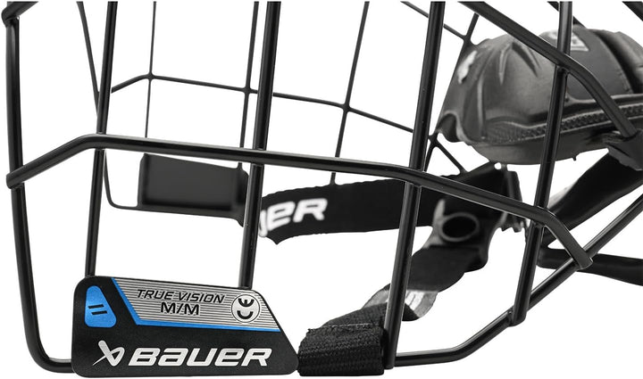 Bauer Facemask Profile II Gitter 2023 Schwarz XS, Schwarz XS