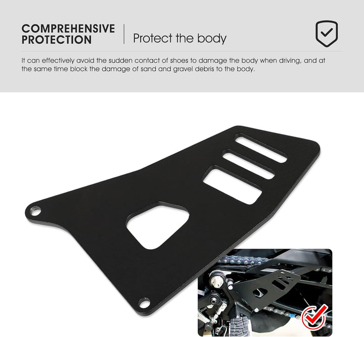 MOLONG Motorräder Fussrastenschutz Fersenschutz Für 390 Adventure 2019-2021