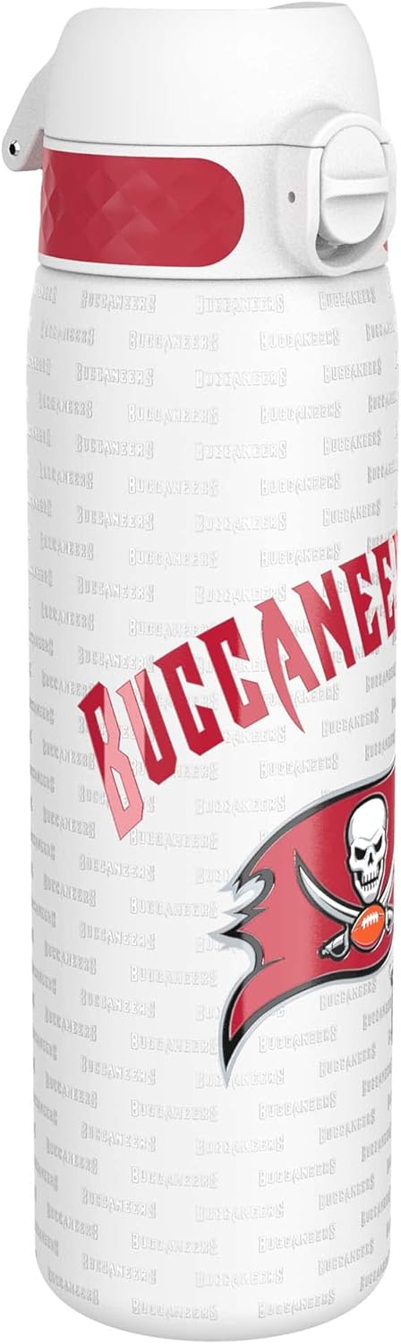 Ion8 Trinkflasche, 500 ml, Auslaufsicher, Einhandöffnung, Sichere Verriegelung, Spülmaschinenfest, T