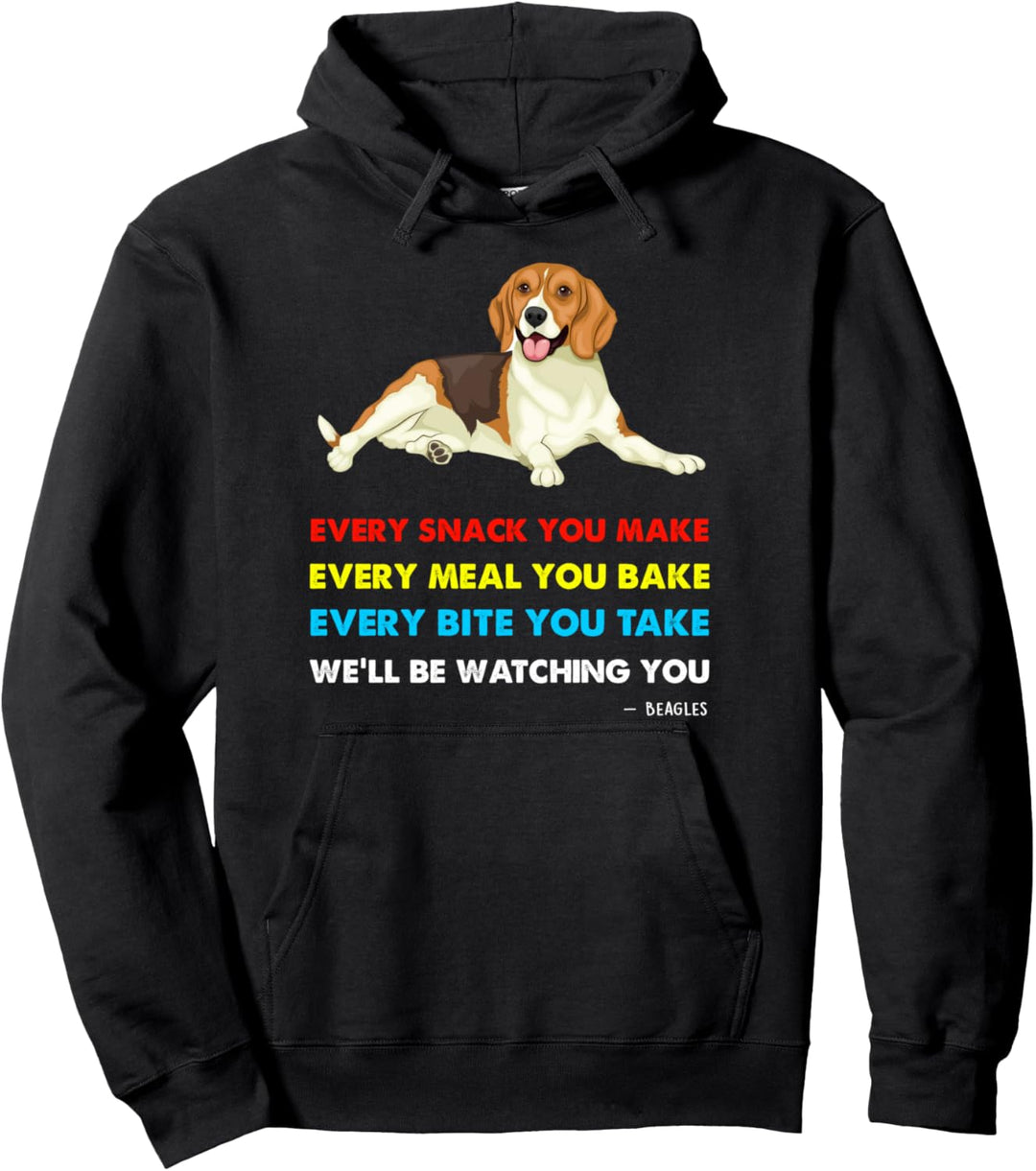 Beagle-Hund Pullover Hoodie