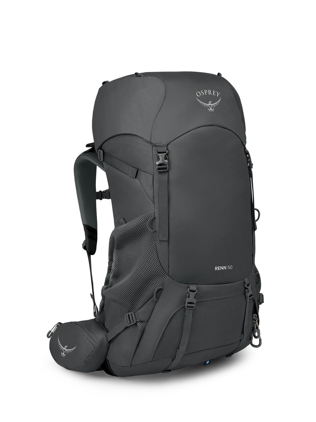 Osprey Renn Unisex Rucksack Dark Charcoal/Gray Wolf O/S - Fassungsvermögen 50L, Dark Charcoal/Gray W