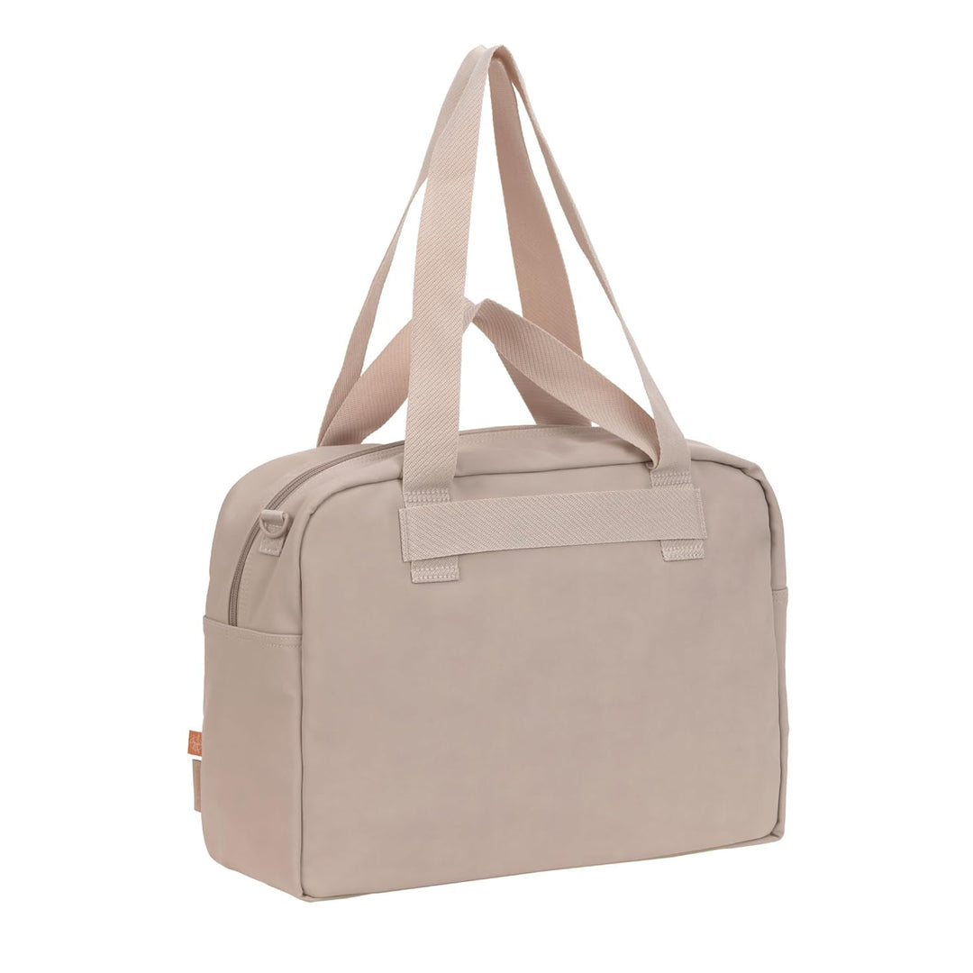 LÄSSIG Baby Wickeltasche mit Tragegriff und Wickelunterlage, Kinderwagenbefestigung, wasserabweisend