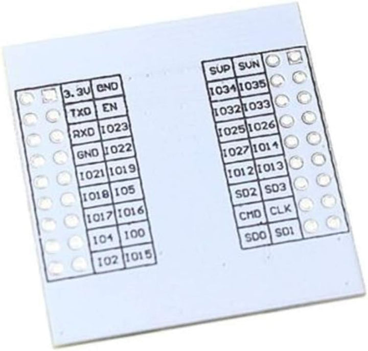 5pcs ESP-WROOM-32 ESP32 ESP-32S ESP-32 Bluetooth and WiFi Dual Core CPU Doit + 5pcs adaptador Board