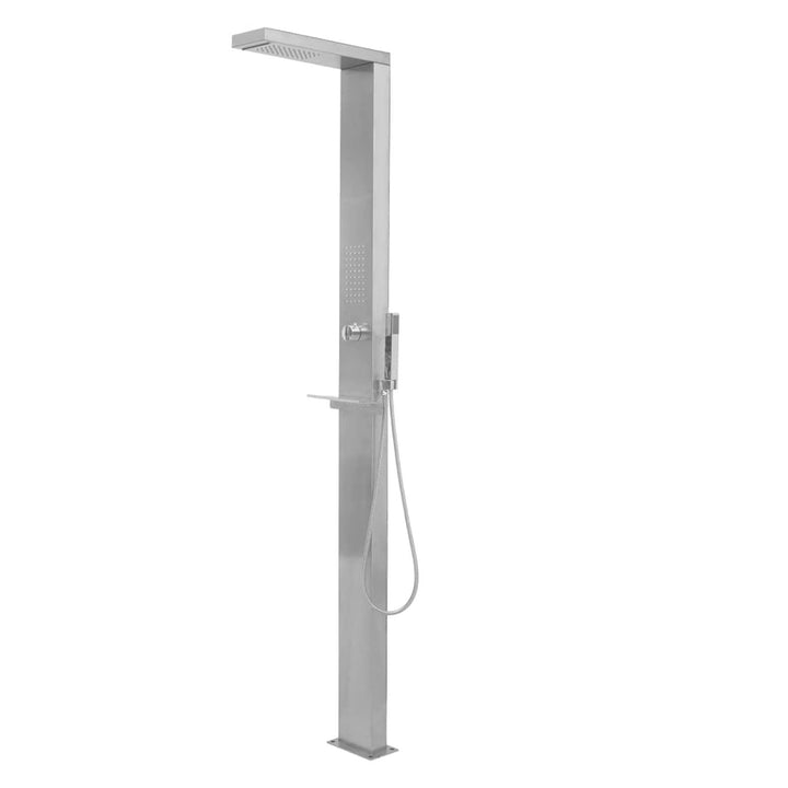Gartendusche, Dusche Für Garten, Outdoor Shower, Garten Dusche, Aussen Dusche, Edelstahl Quadratisch