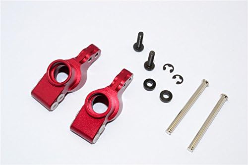 GPM HPI Bullet 3.0 Nitro & Bullet Flux Tuning Teile Aluminium Rear Knuckle Arm - 1Pr Set Red