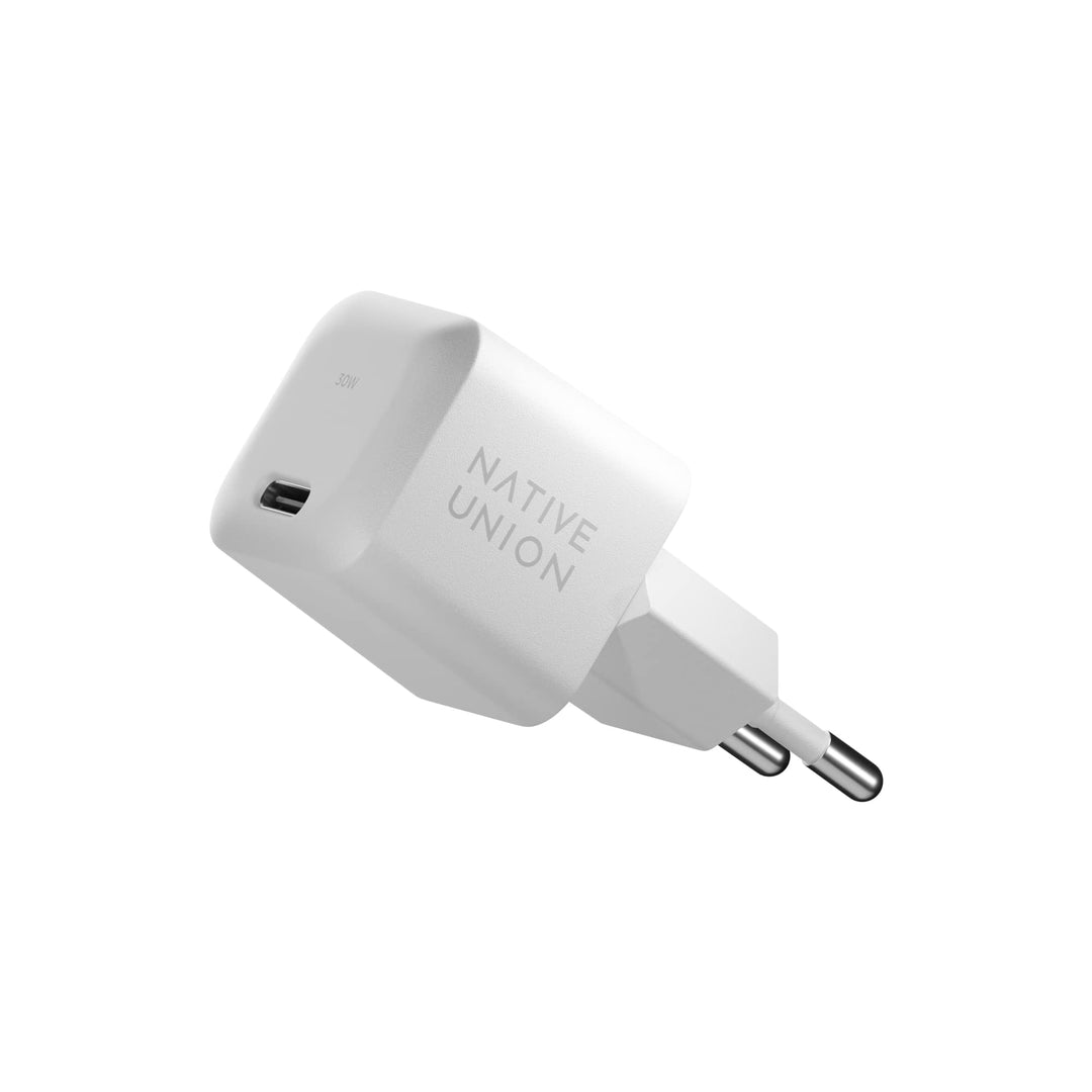 Native Union Schnelles GaN-Ladegerät PD 30W – Ultrakompaktes Power Delivery-fähiges USB-C-Ladegerät