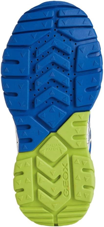 Geox Mädchen J Tuono Boy B Sneakers 27 EU Royal Lime, 27 EU Royal Lime