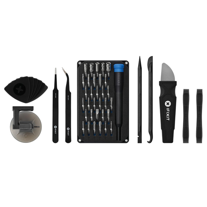 iFixit Pro Tech Go Toolkit (Schwarze Ausgabe) – Das mobile Reparaturset für Elektronik, Schwarz
