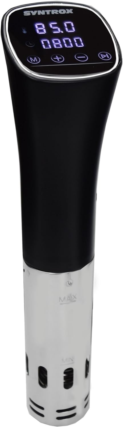 Syntrox Germany Sous Vide Stick, Vakuumgarer, Kochstab, Zirkulator