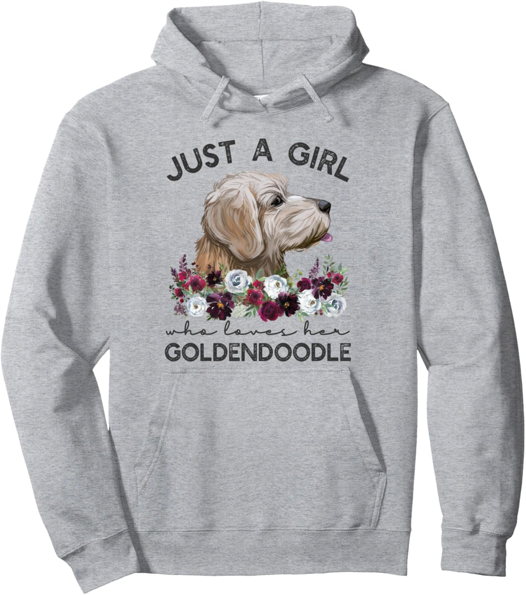 Nur ein Mädchen Goldendoodle Pullover Hoodie