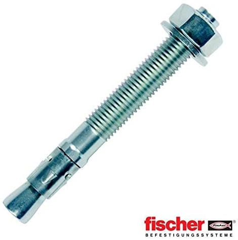 fischer 40827 Bolzenanker FBN II 10/10-50 Stück-Art-Nr, grau (Ø x L) 10 mm x 86 mm, (Ø x L) 10 mm x