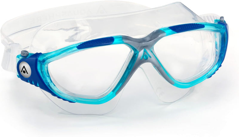 AQUASPHERE | Vista | Schwimmbrille, Schwimmbrille für Männer und Frauen mit UV-Schutz und Silikondic