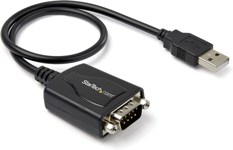 StarTech.com USB 2.0 auf Seriell Adapter - USB zu RS232 / DB9 Schnittstellen Konverter (COM) - Steck