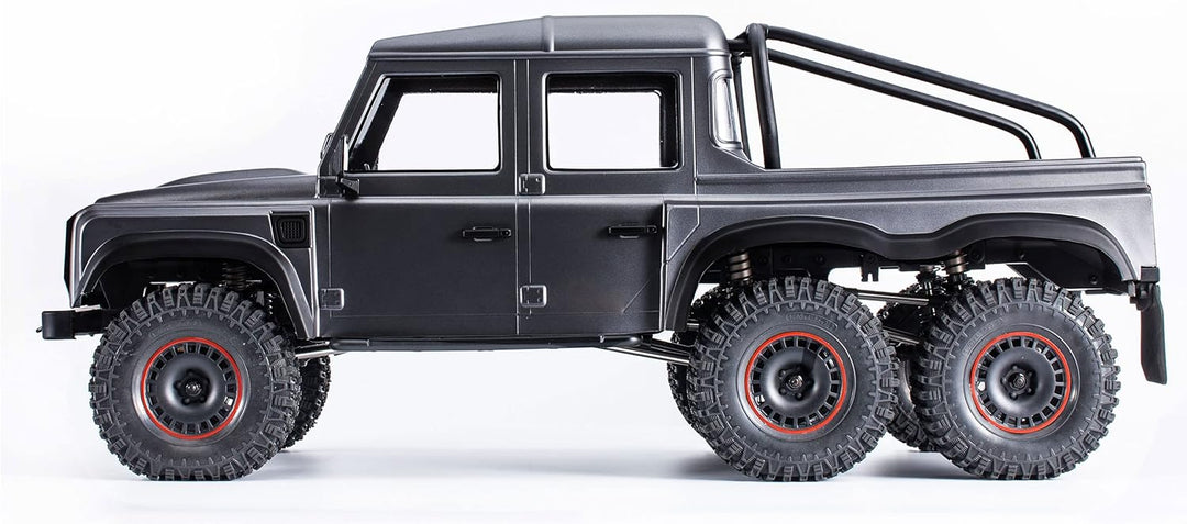 Amewi 22556 AMXRock RCX10.3B Scale Crawler 6x6 Pick-Up 1:10 ARTR schwarz
