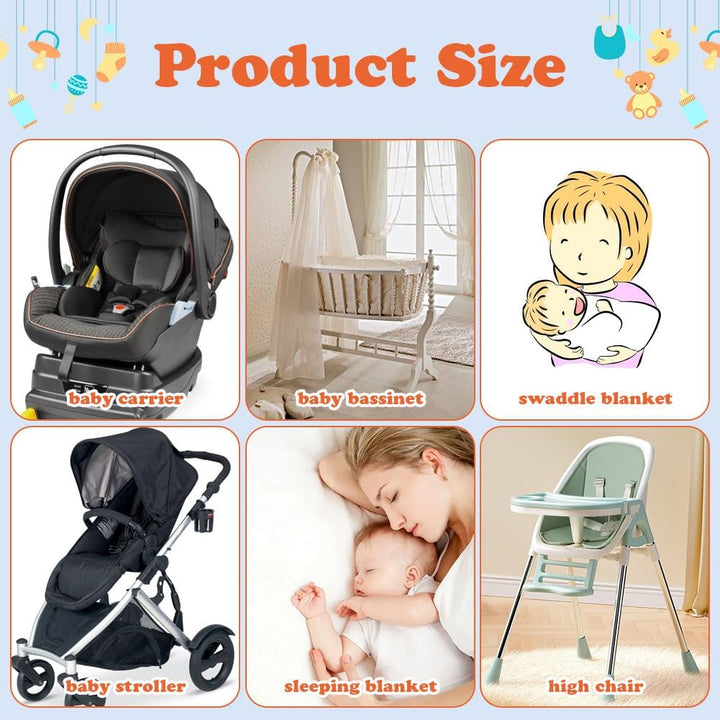 Einschlagdecke, Einschlagdecke Babyschale Decke Kinderwagen, universal Baby Babydecke für Buggy Auto
