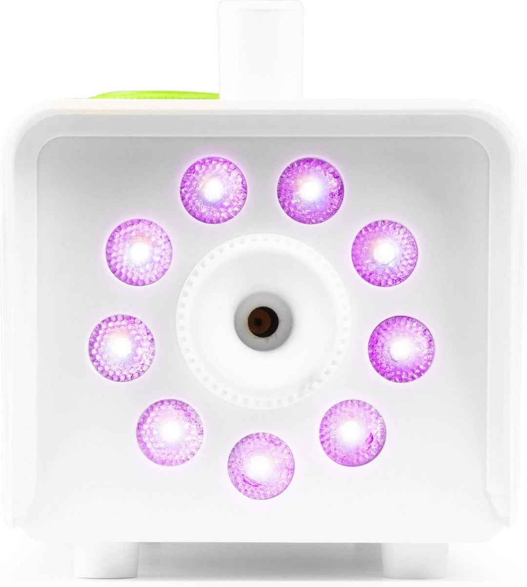 Fuzzix F509LW Nebelmaschine Mini mit LED Lichteffekt und 5 Liter Nebelfluid, 500 Watt mit Fernbedien