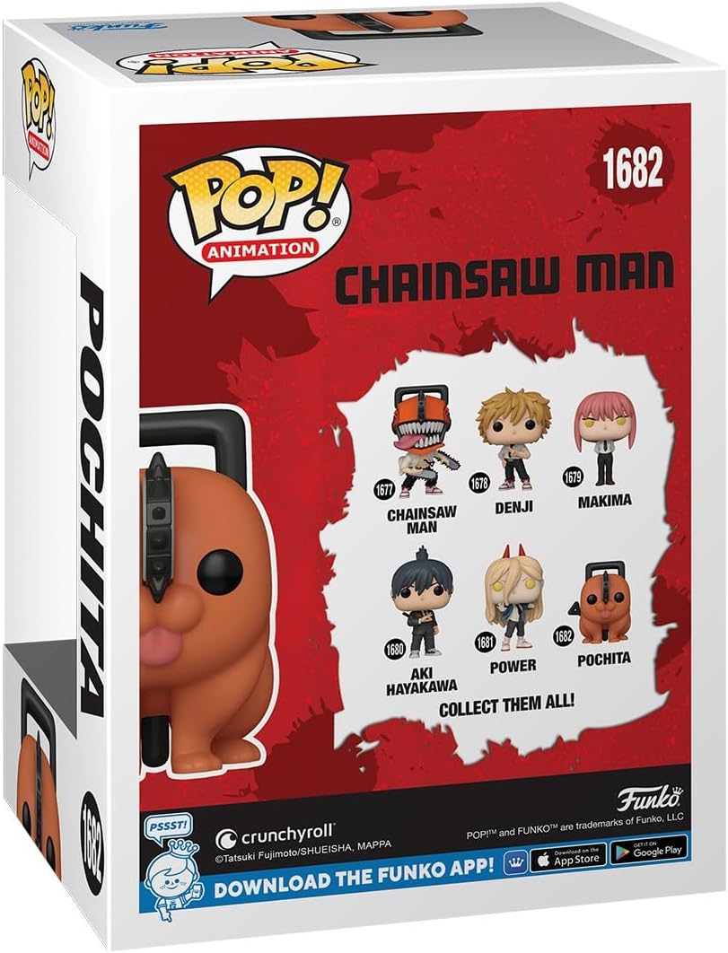 Funko Pop! Animation: CSM - Pochita - Chainsaw Man - Vinyl-Sammelfigur - Geschenkidee - Offizielle H