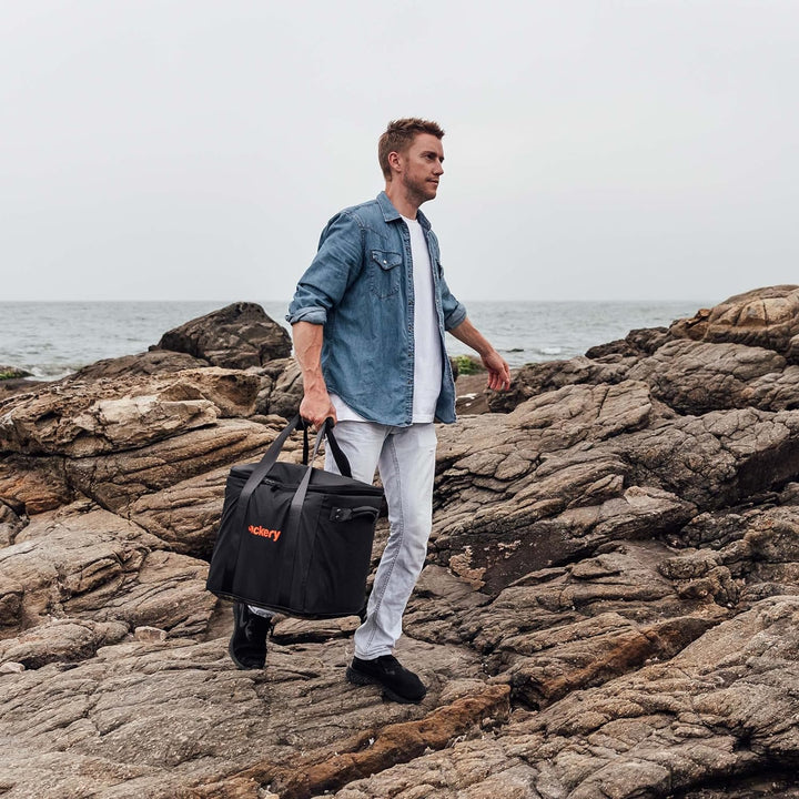 Jackery EVA Tragetasche für Explorer 2000 PRO Powerstation Solargenerator, Schwarz (E2000 nicht im L