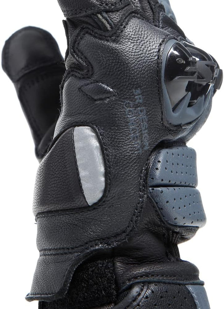Dainese Impeto D-Dry wasserdichte Motorradhandschuhe, schwarz/grau, XS XS schwarz/grau, XS schwarz/g