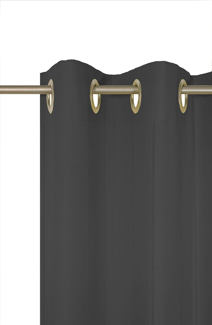 Wirth Fertigschal Felsted mit Ösen, Polyester, Schwarz, 150 x 132 cm Schwarz 150 x 132 cm, Schwarz 1