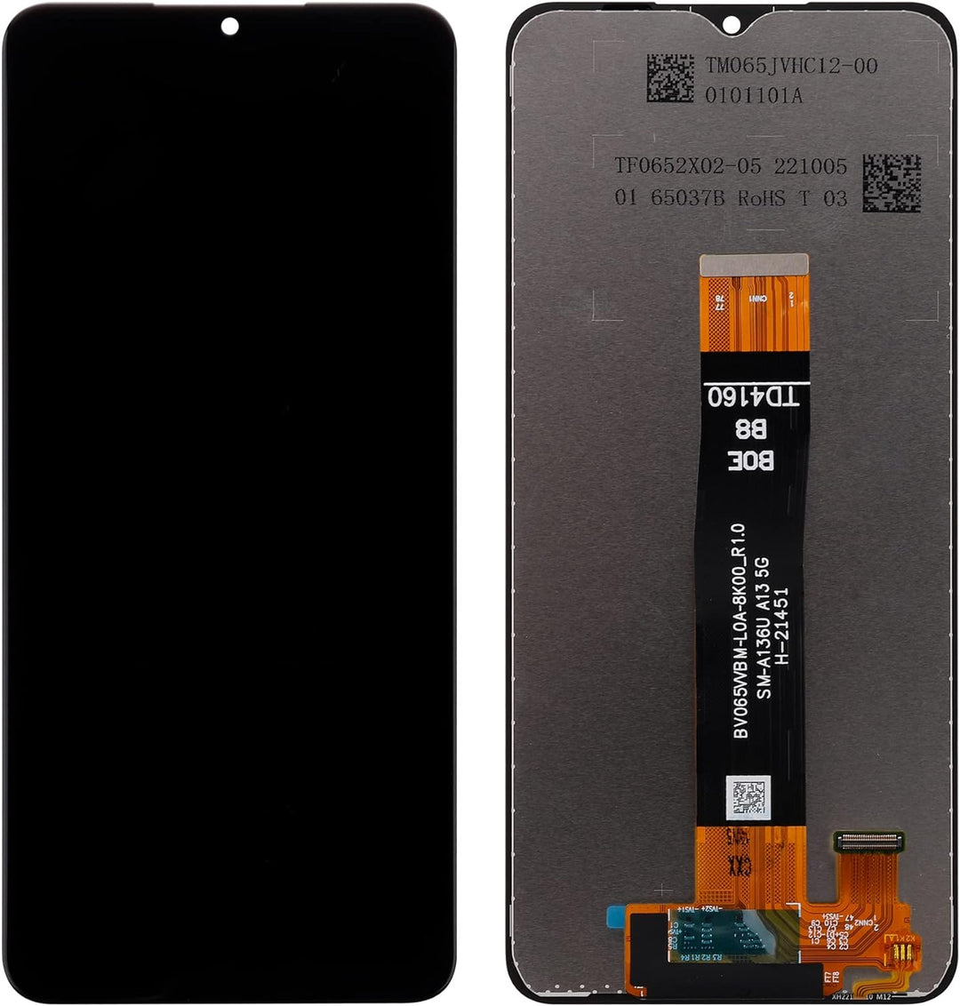 swark LCD Display Kompatibel mit Samsung Galaxy A13 5G SM-A136 (Schwarz Ohne Rahmen) Touchscreen Dig