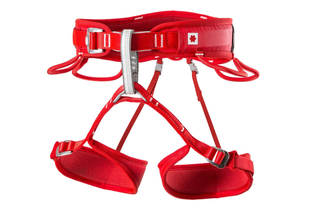 Ocun Damen Twist Tech Klettergurt Klettersteiggurt Rot XS-M, Rot XS-M