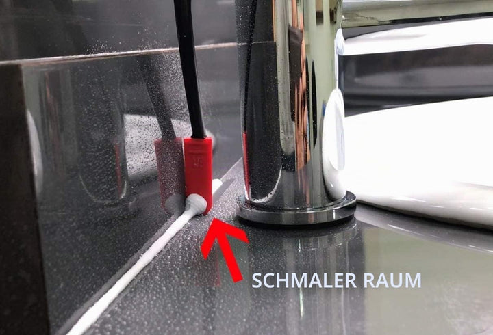 Orxplus Tools Abdichtungswerkzeug-Set, Silikon-Endbearbeitungswerkzeug für enge Bereiche, Badezimmer