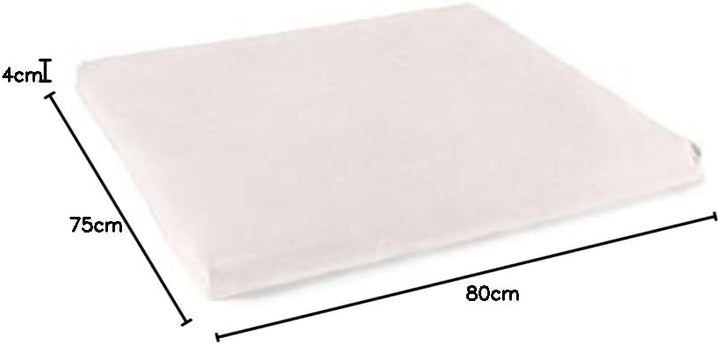 Lotuscrafts Meditationsmatte Zabuton Deluxe - Extra Dick - Meditationskissen Unterlage für entspannt