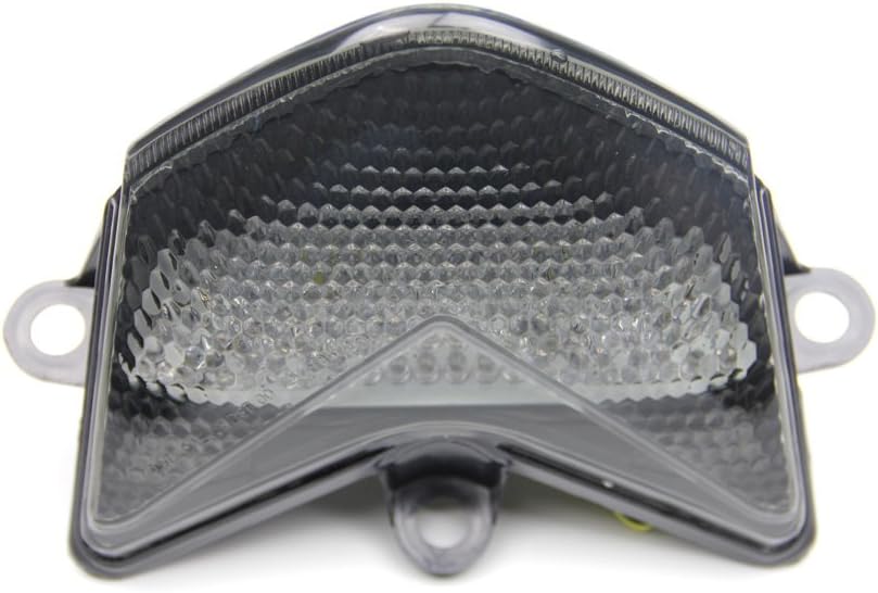 avdb-moto LED-Bremslicht mit integrierten Blinker kompatibel mit Kawasaki ZX10R 2004/2005 (Getönt),