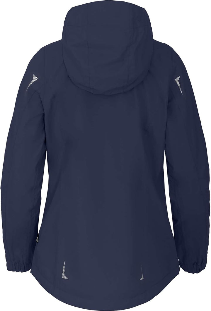 Bergson Damen Regenjacke HELLI - Wanderjacke - Fahrradjacke - Outdoorjacke - wasserdicht - winddicht