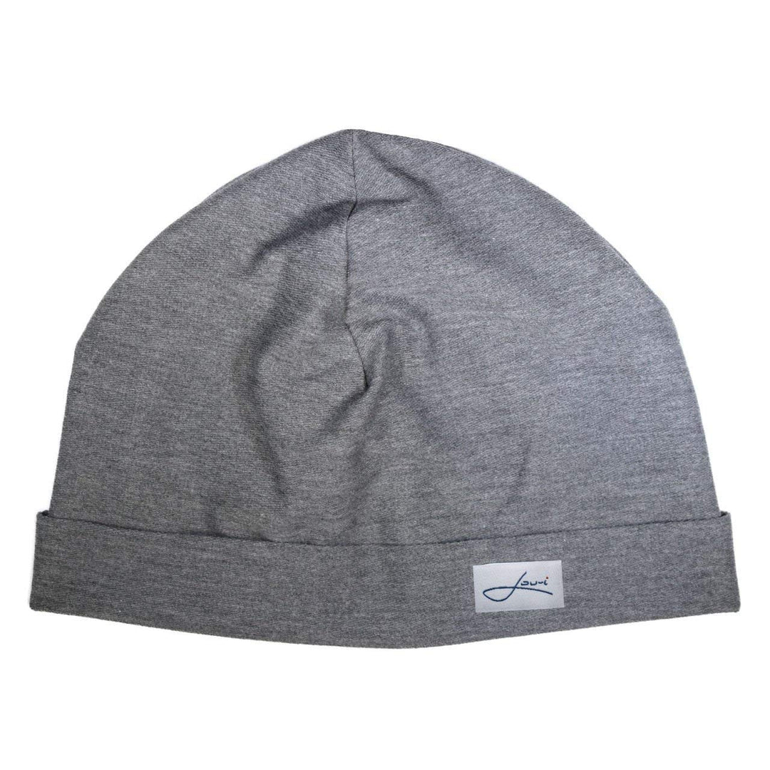 Baumwollmütze grau Beanie Made in Germany - Damenmütze & Herrenmütze - Sehr leichte & weiche Sommerm