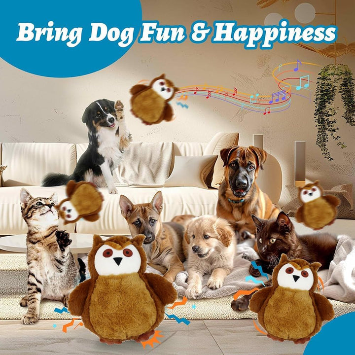 Bewegendes Hundespielzeug, Interaktives Hundespielzeug, Aktives Bewegliches Haustier Plüschspielzeug