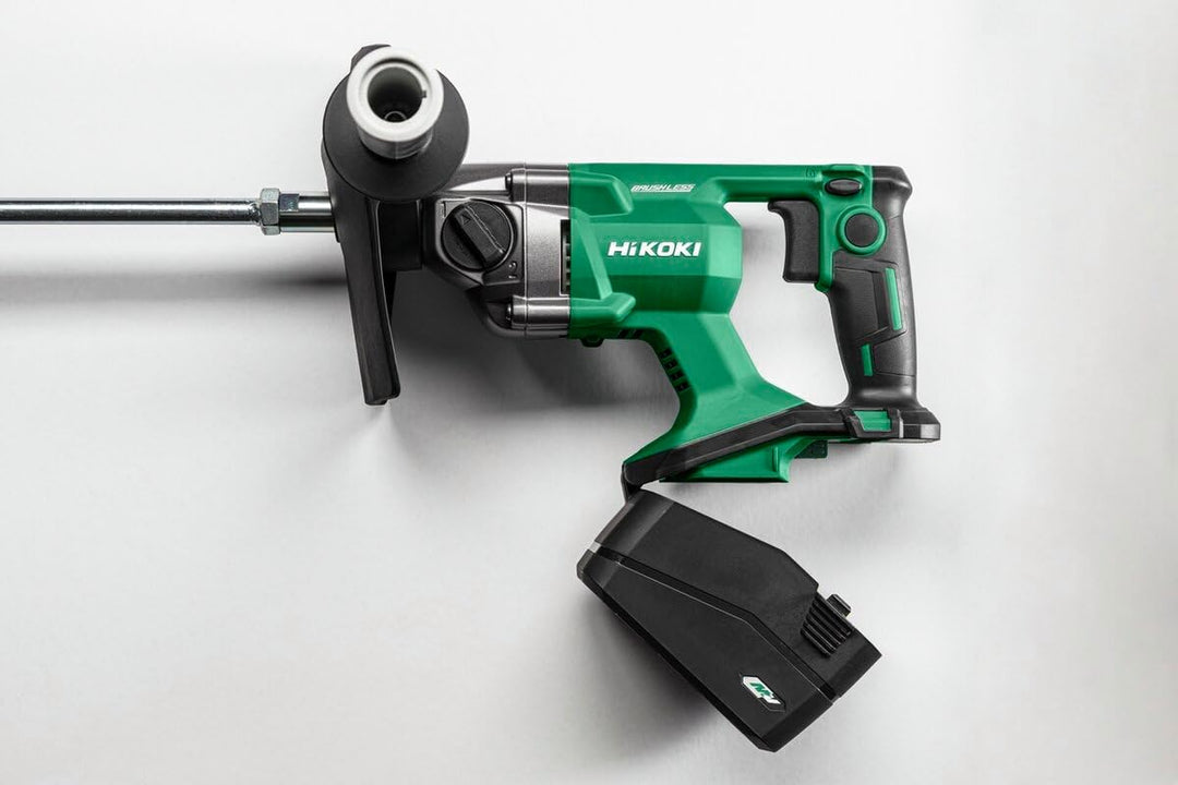 HiKOKI Akku-Betonverdichter UM36DA (36V, Brushless, 2 Gang Getriebe: 12.000 min-1/15.000 min-1, Spri