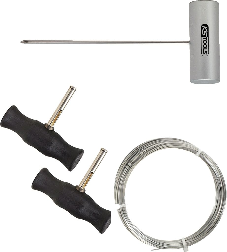 KS Tools 140.2250 Drahtschneide-Satz mit Schneidedraht, 4-tlg.