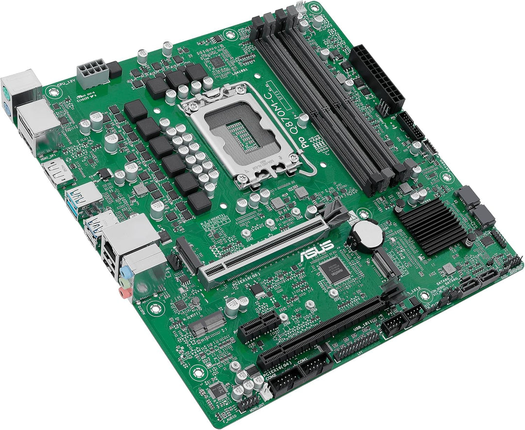 ASUS Pro Q670M-C-CSM Business-Mainboard Sockel Intel LGA 1700 (Micro-ATX, PCIe 4.0, DDR5, Intel-vPro
