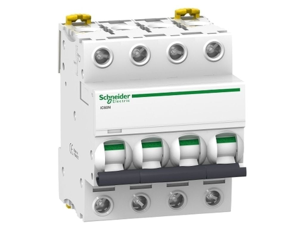 Schneider Electric A9F74101 Thermo-Magnetischer Sicherungsautomat iC60N, 1P, 1 A, C Kurve (Schalter)