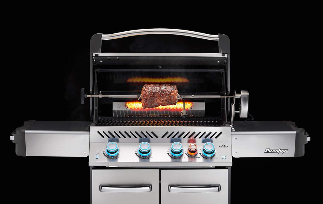 Napoleon Grills 69231 Rotisserie Kit für 405/450/485/495/500, Edelstahl