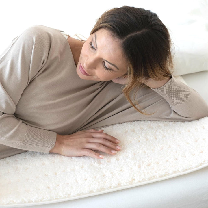 medisana HU 672 Wärmeunterbett super-flauschig, 150 x 80 cm, Schlafen wie auf Wolken, Abschaltautoma