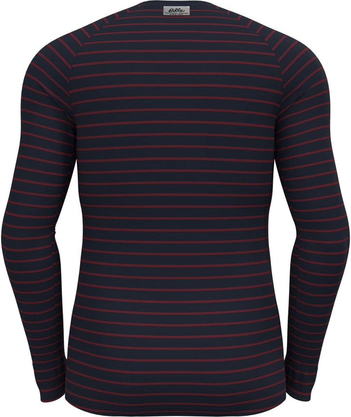 Odlo Herren Active Warm Originals Eco_159272 Funktionsunterwäsche Langarm Shirt XXL Dark Sapphire -